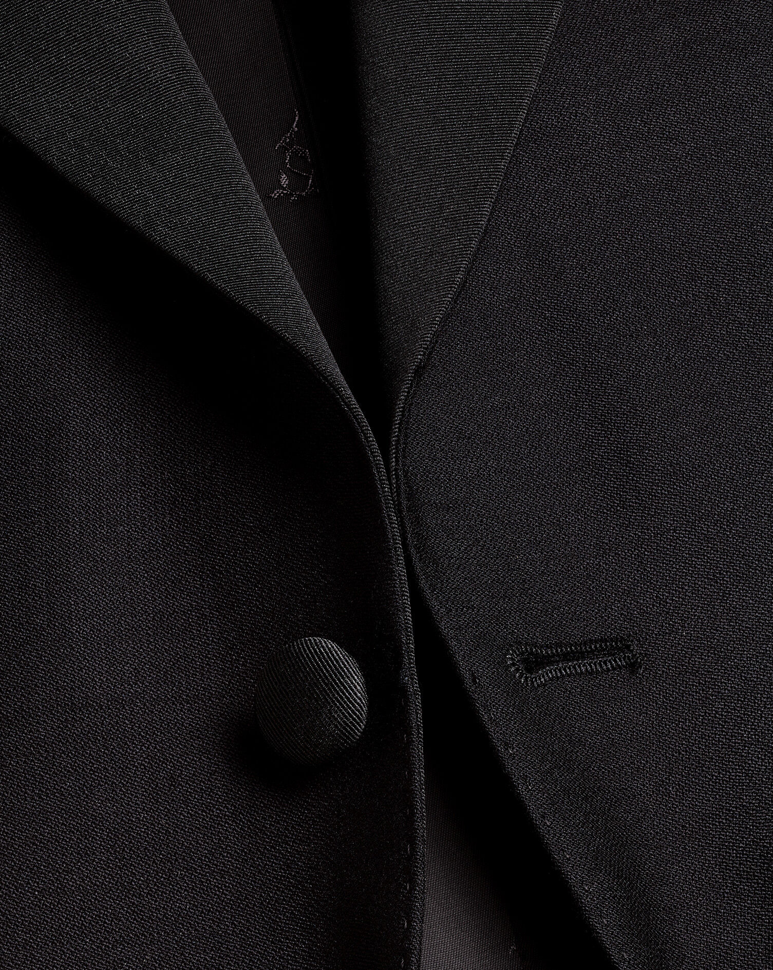Peak Lapel Tuxedo - Black