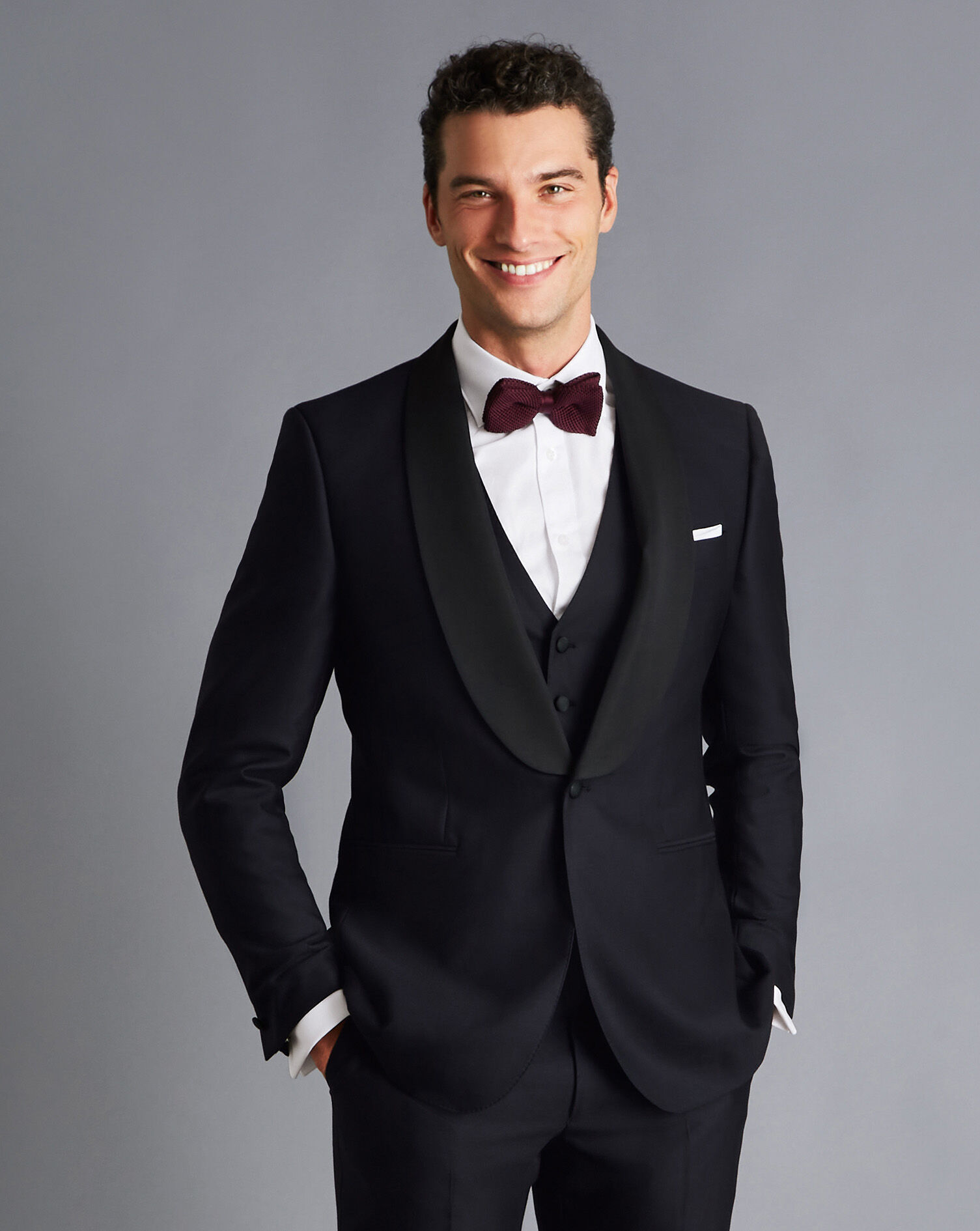 Shawl Lapel Tuxedo Jacket - Midnight