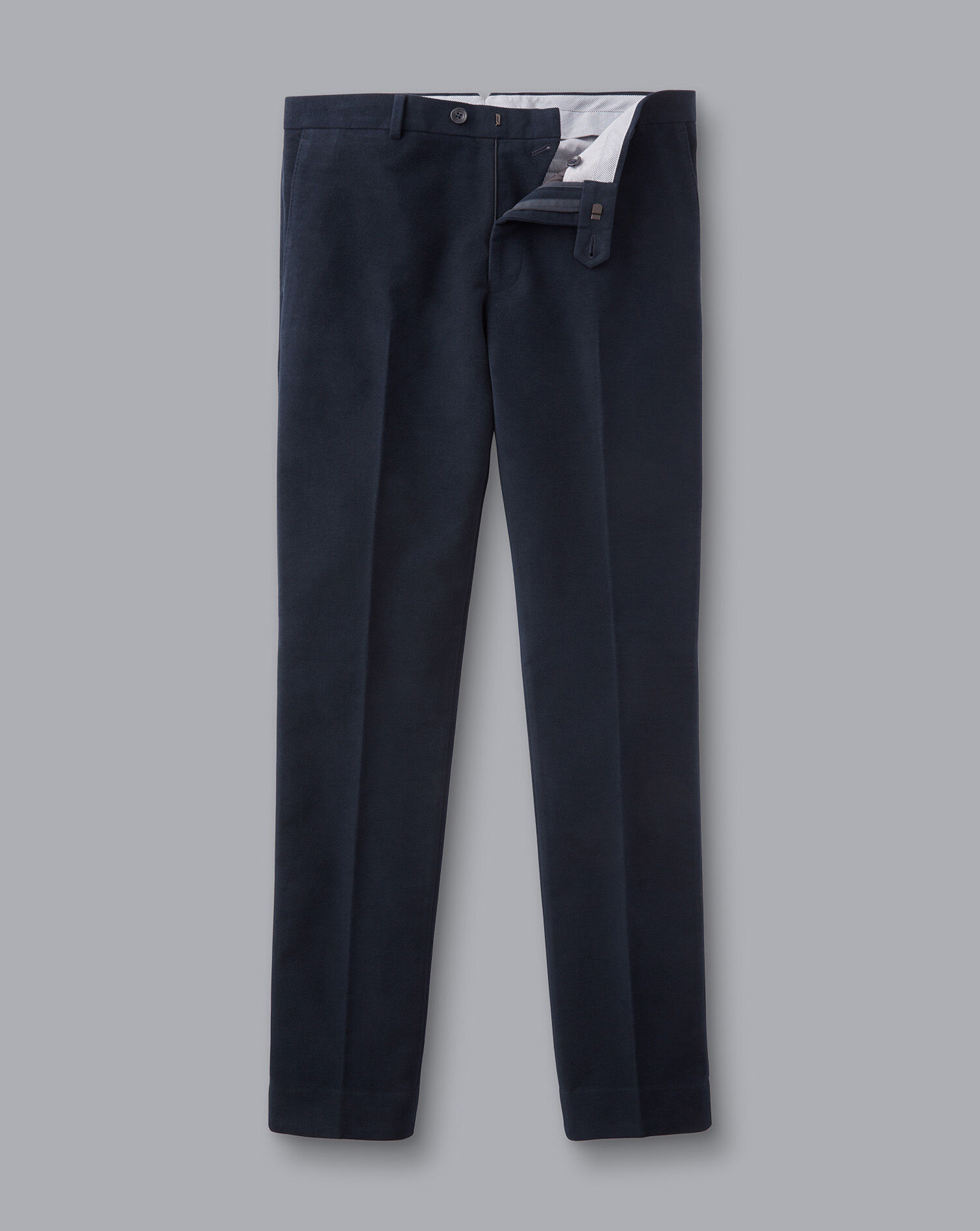 Italian Moleskin Pants - Navy