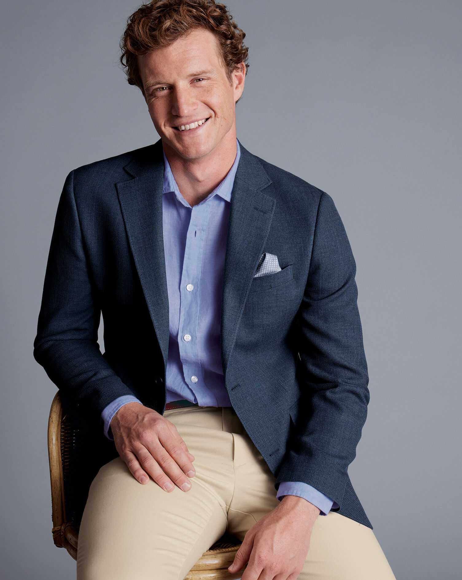 Proper Blazer - Indigo Blue