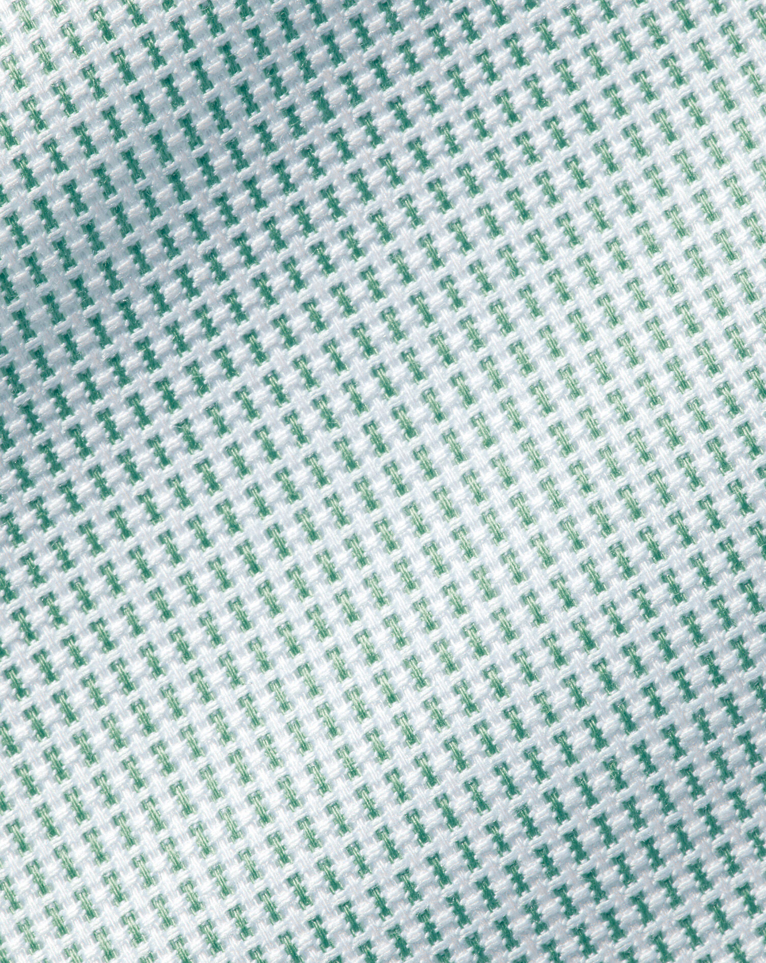 Non-Iron Rectangle Stretch Texture Shirt - Spearmint Green