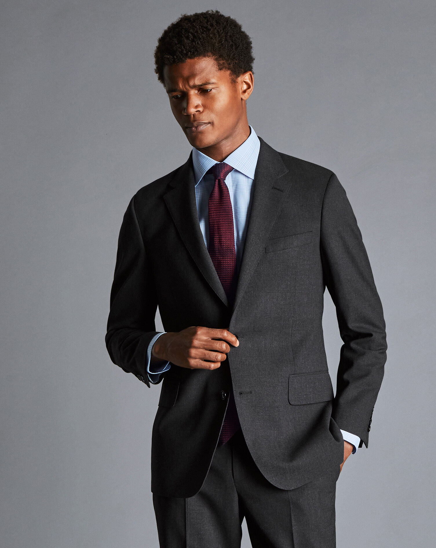 Ultimate Performance Suit Jacket - Charcoal