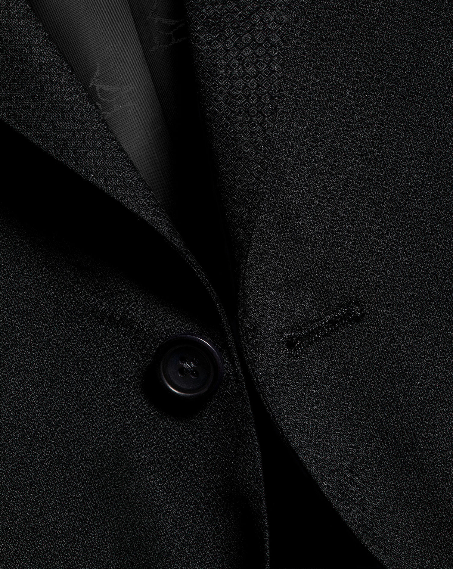 Italian Tuxedo Jacket - Black