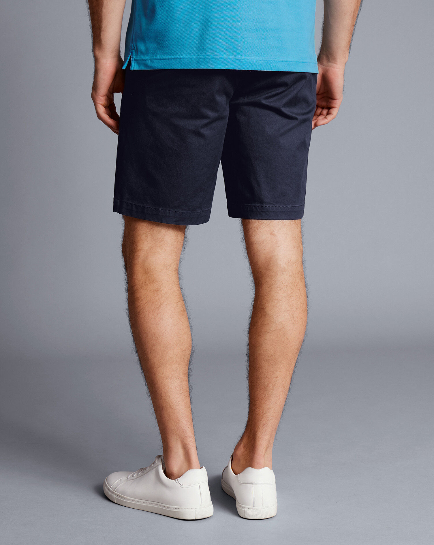 Cotton Shorts - Navy