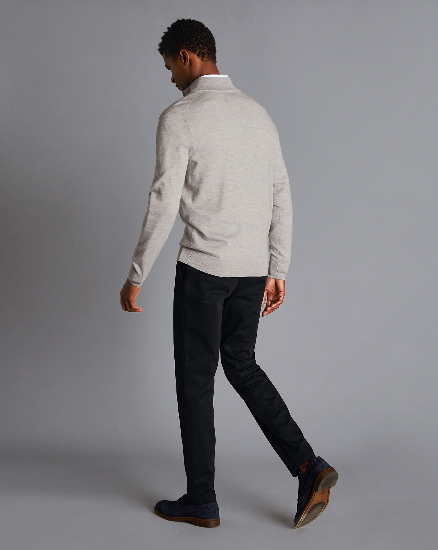 Ultimate Non-Iron Chinos - Black