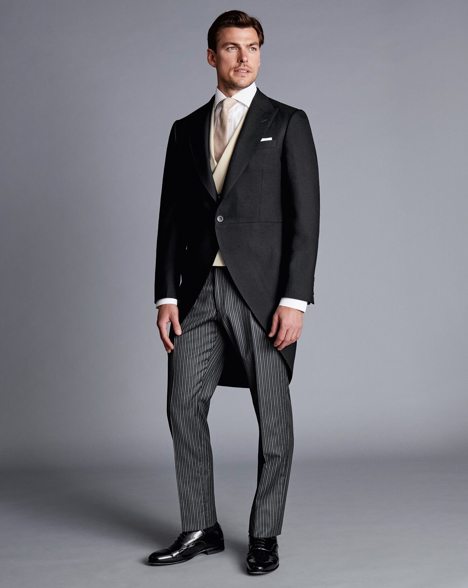 Morning Suit – Black Stripe Trouser