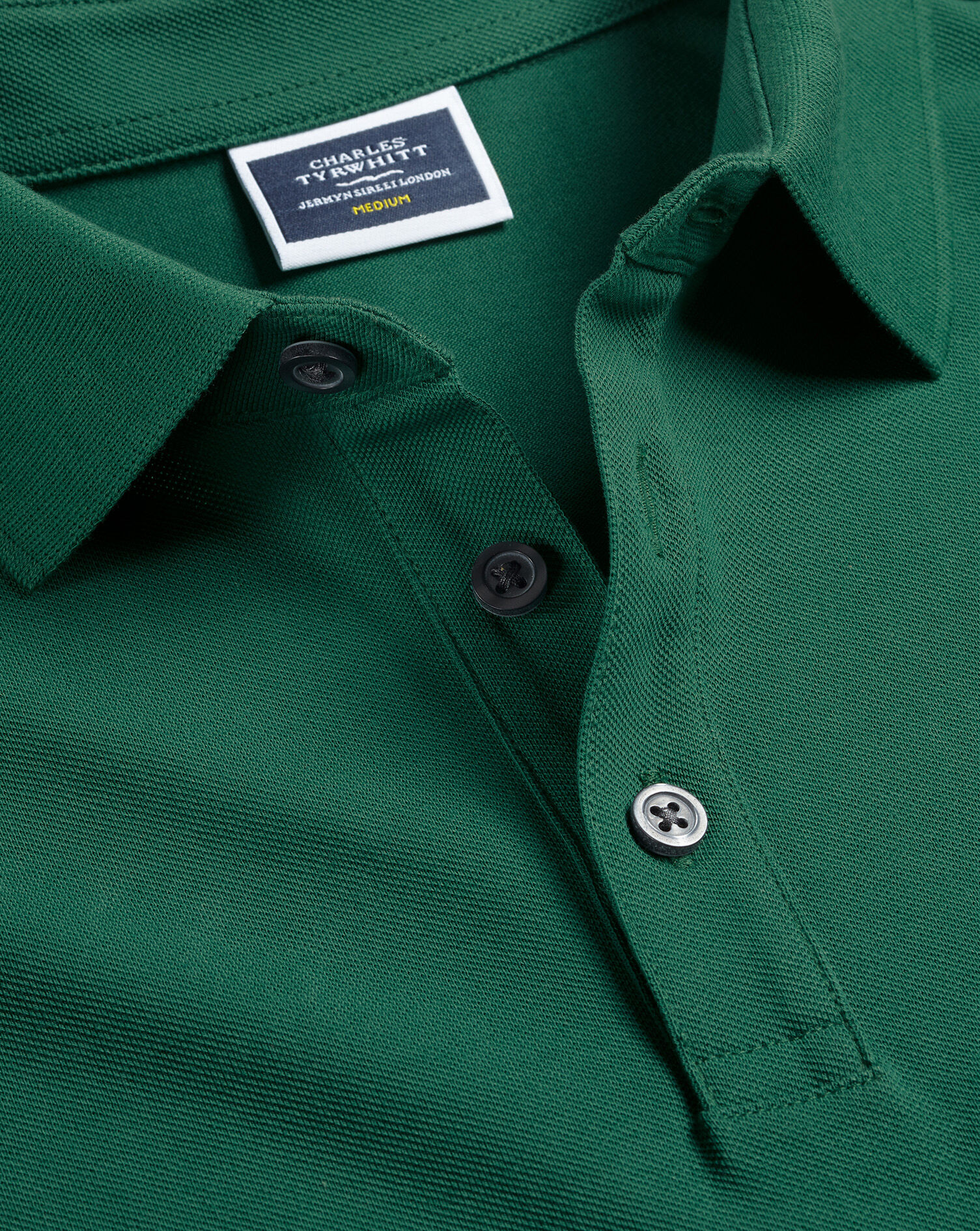 Tyrwhitt Pique Polo - Green