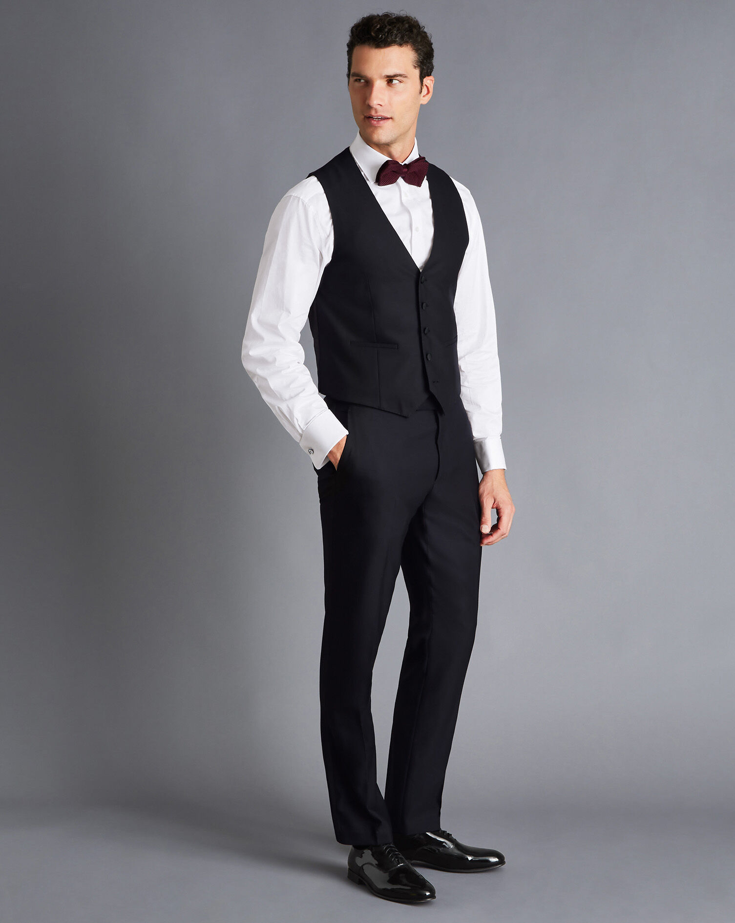 Tuxedo Vest - Midnight