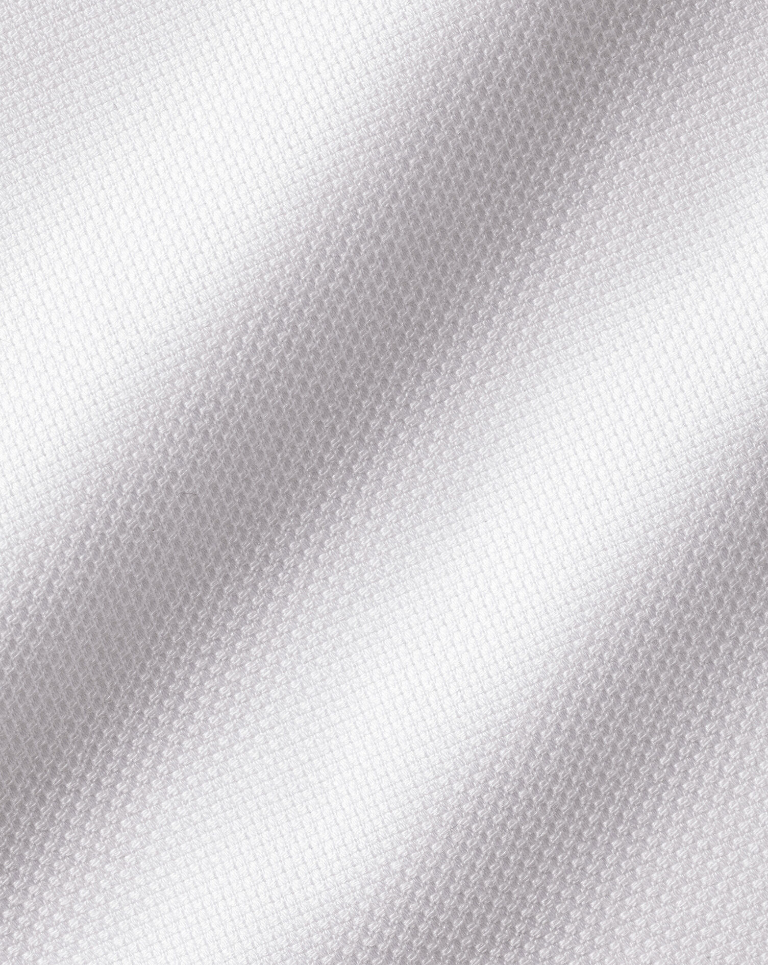 Spread Collar Non-Iron Royal Oxford Shirt - White