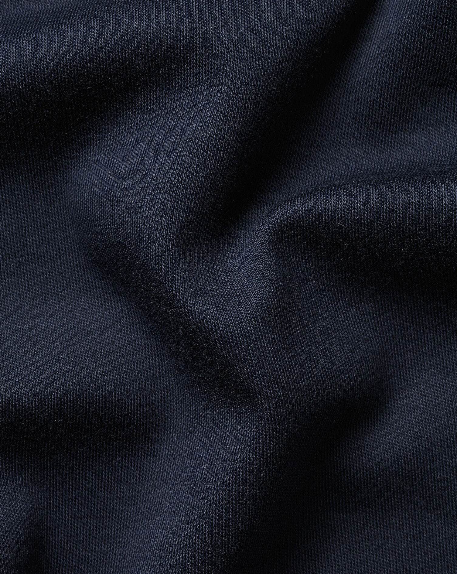 Smart Long Sleeve Jersey Polo - Navy