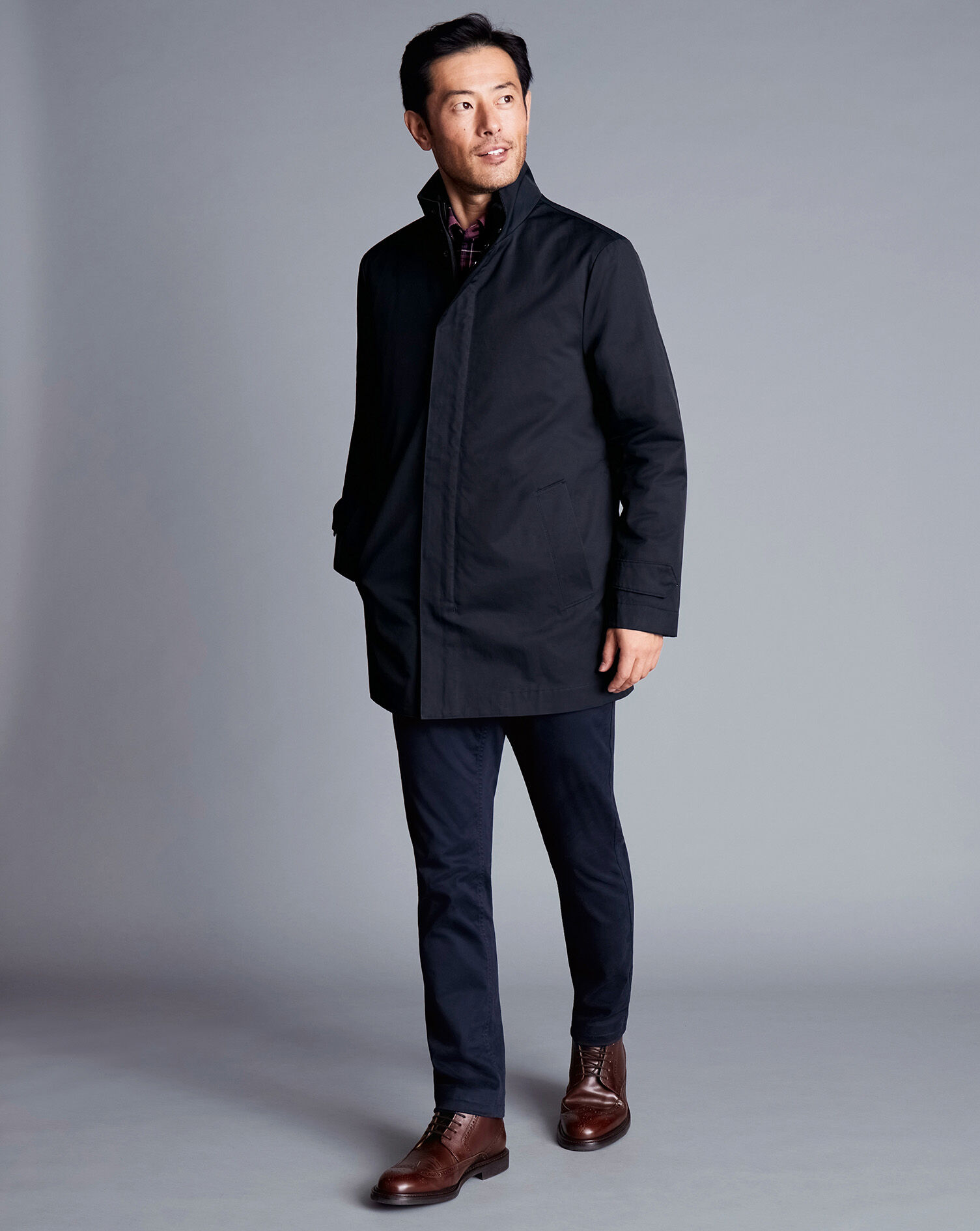 3-In-1 Rain Mac - Navy