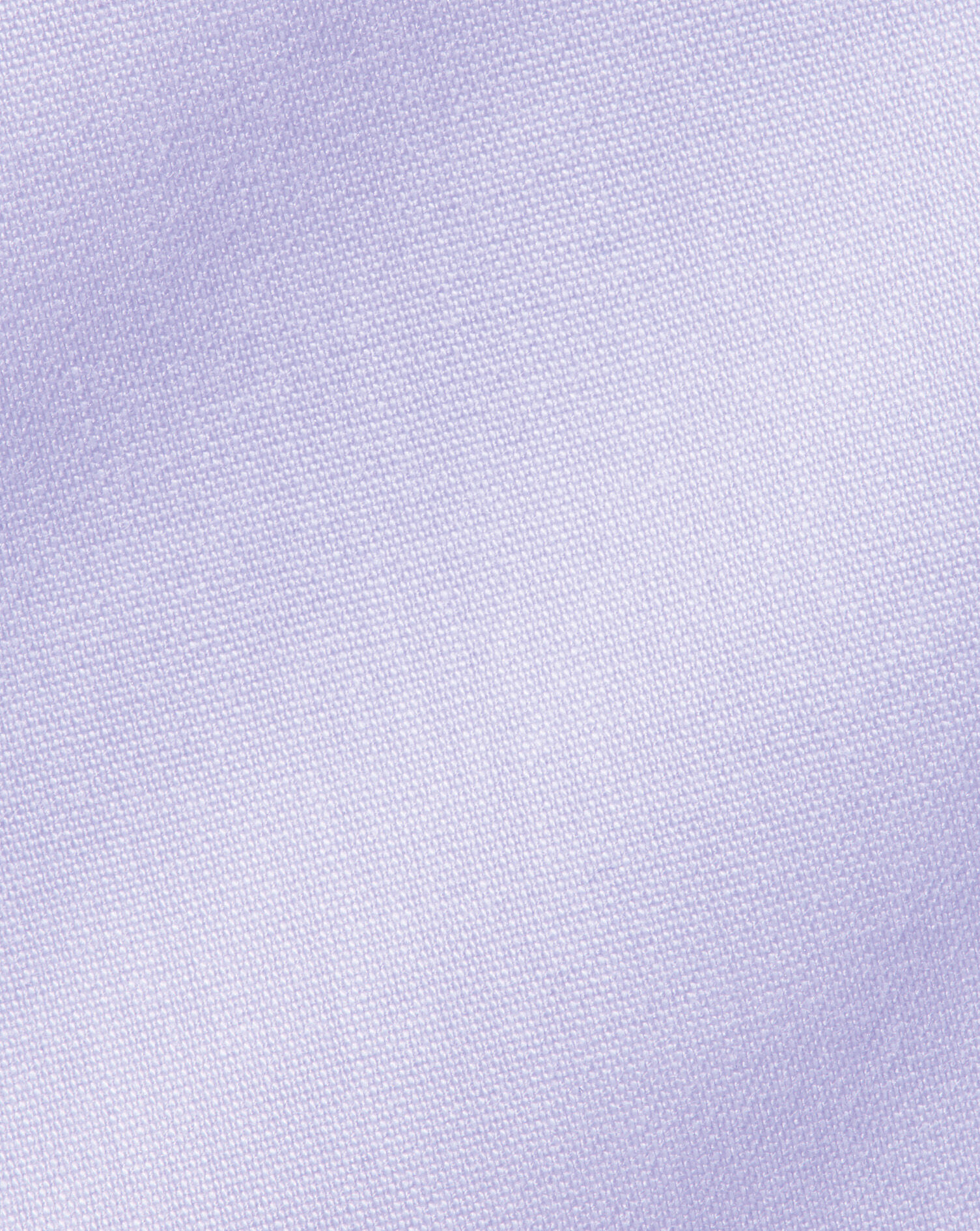 Spread Collar Non-Iron Poplin Shirt - Lilac Purple