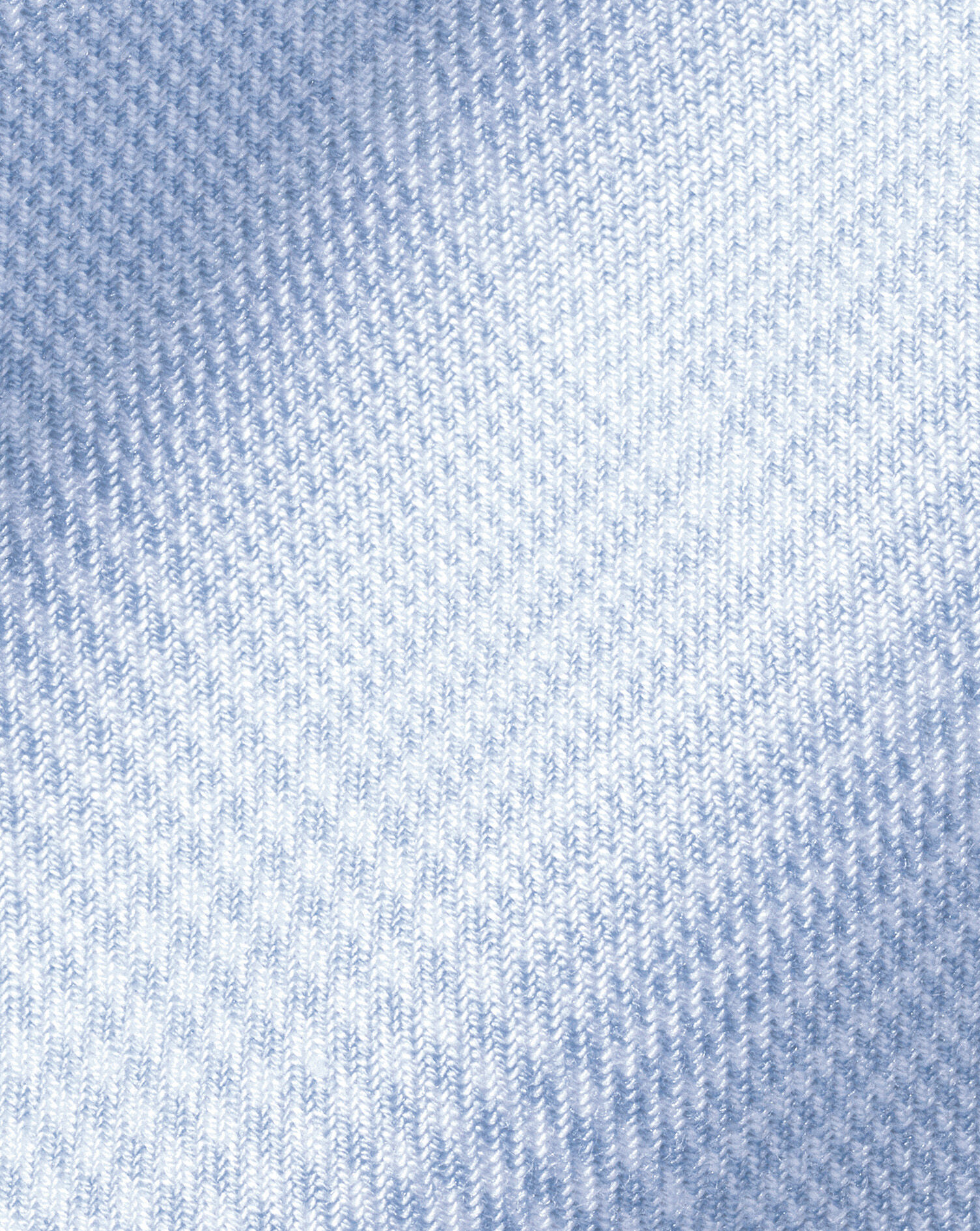 Non-Iron Prince of Wales Check Shirt -  Cornflower Blue