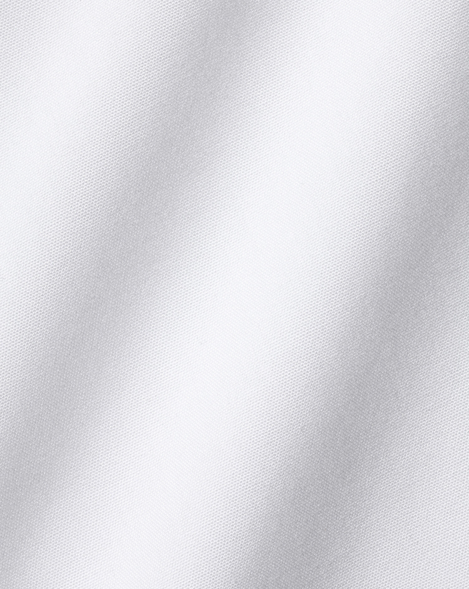 Spread Collar Non-Iron Poplin Shirt - White
