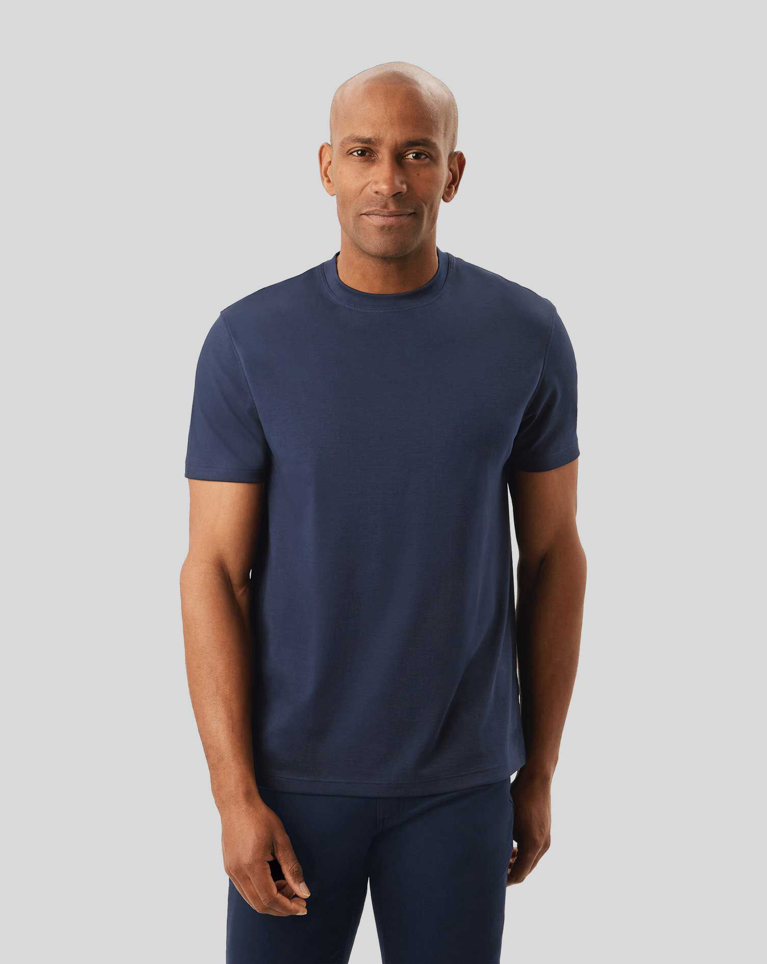 Cotton Tyrwhitt T-Shirt - Navy