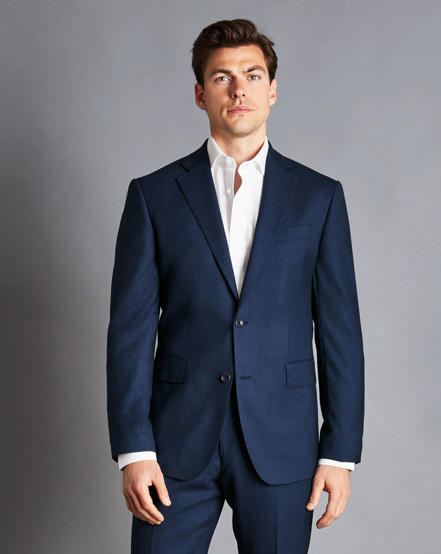 Royal Blue End-on-End Ultimate Performance Suit Jacket