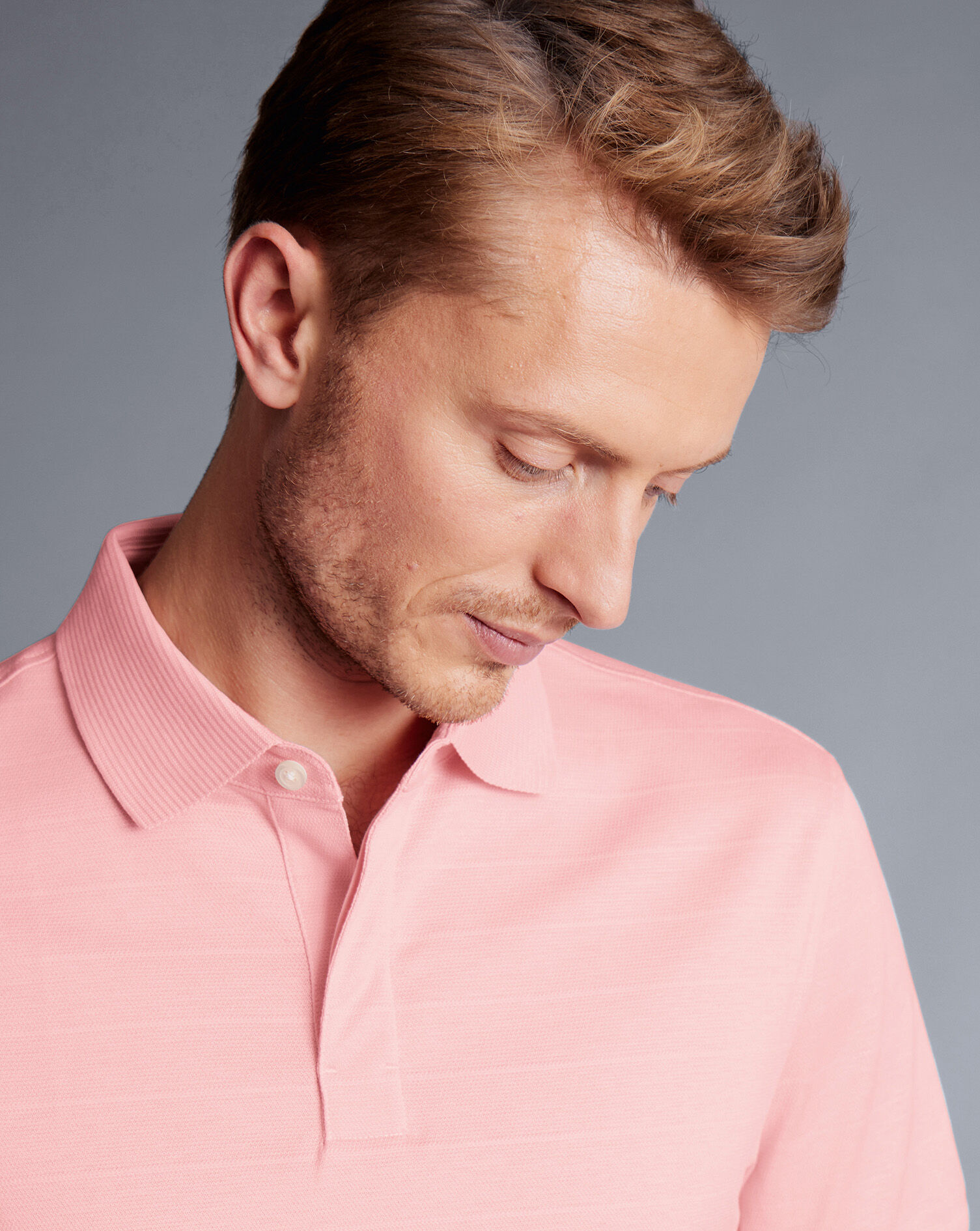Tyrwhitt Cool Polo - Pink