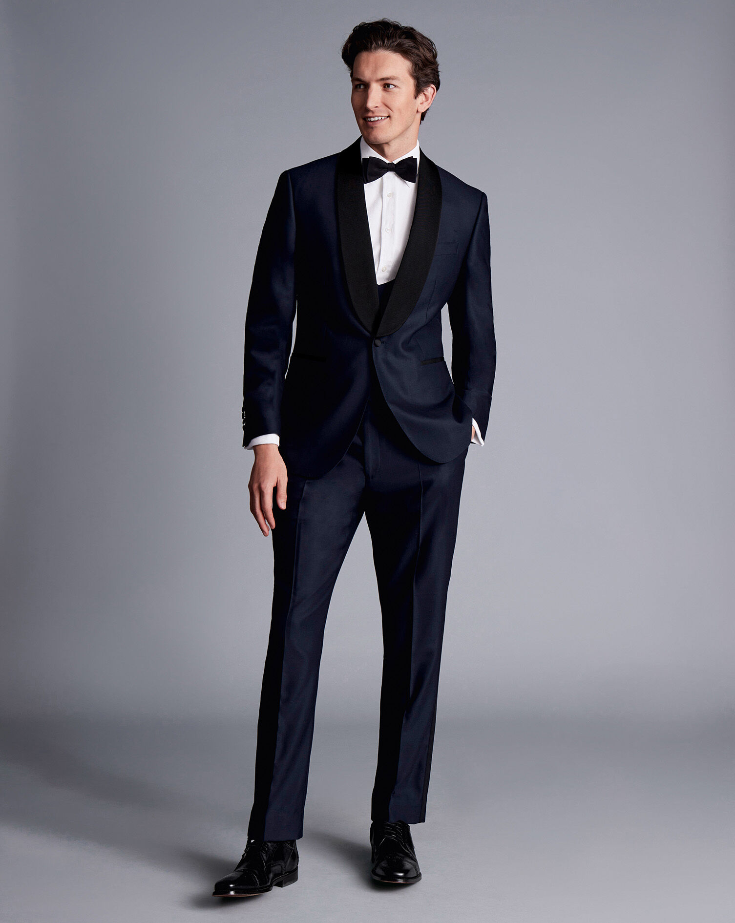 Tuxedo Vest - Dark Navy