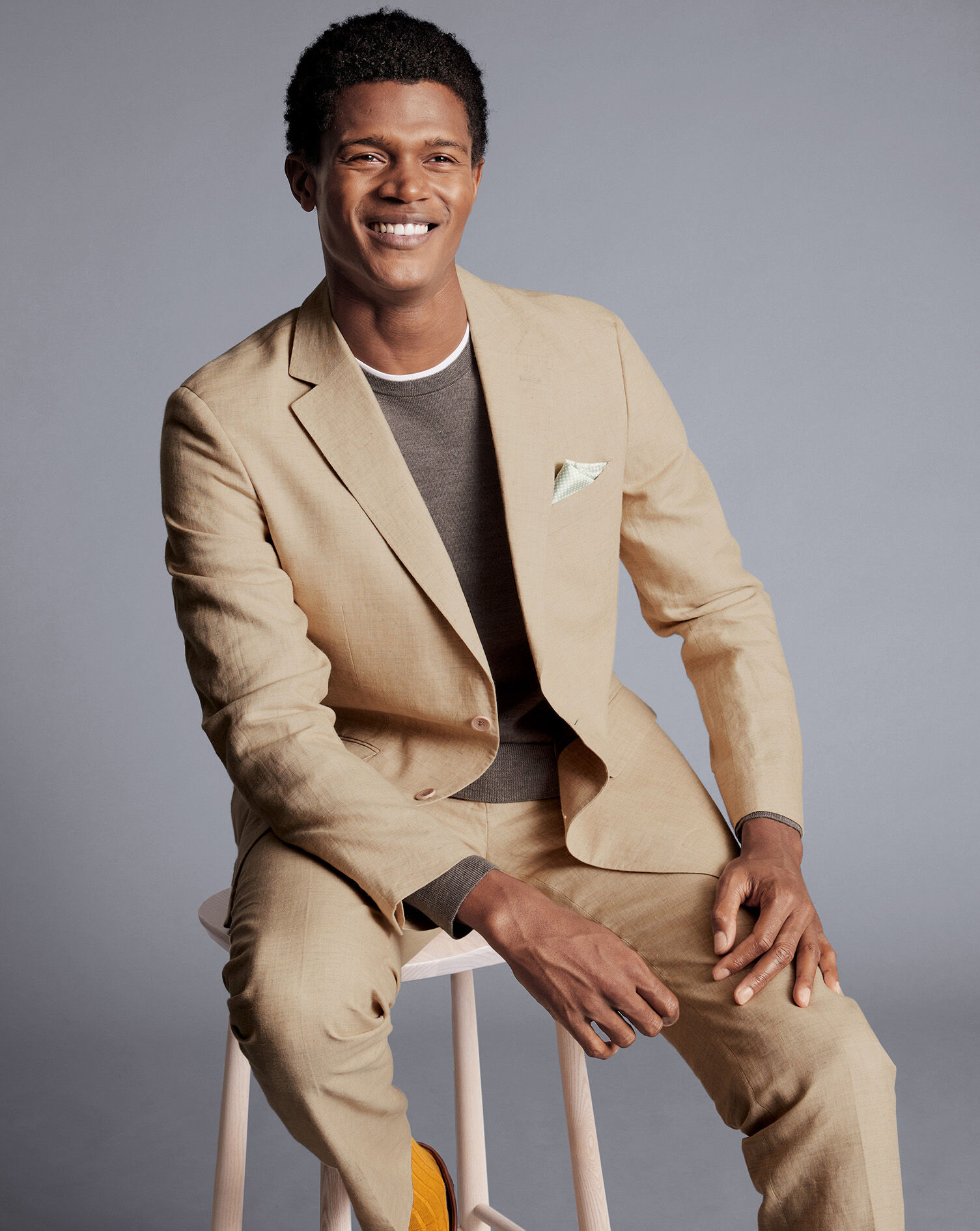 Linen Jacket - Stone