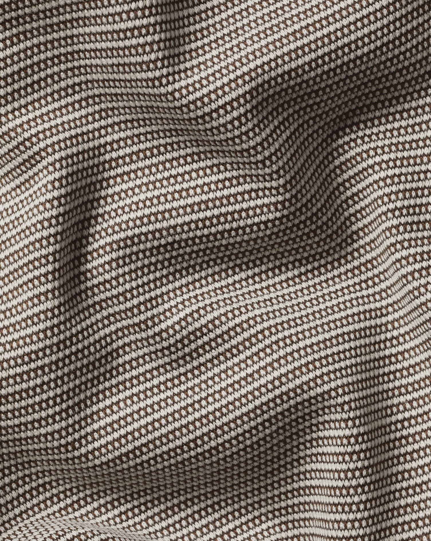 Jacquard Polo - Mocha