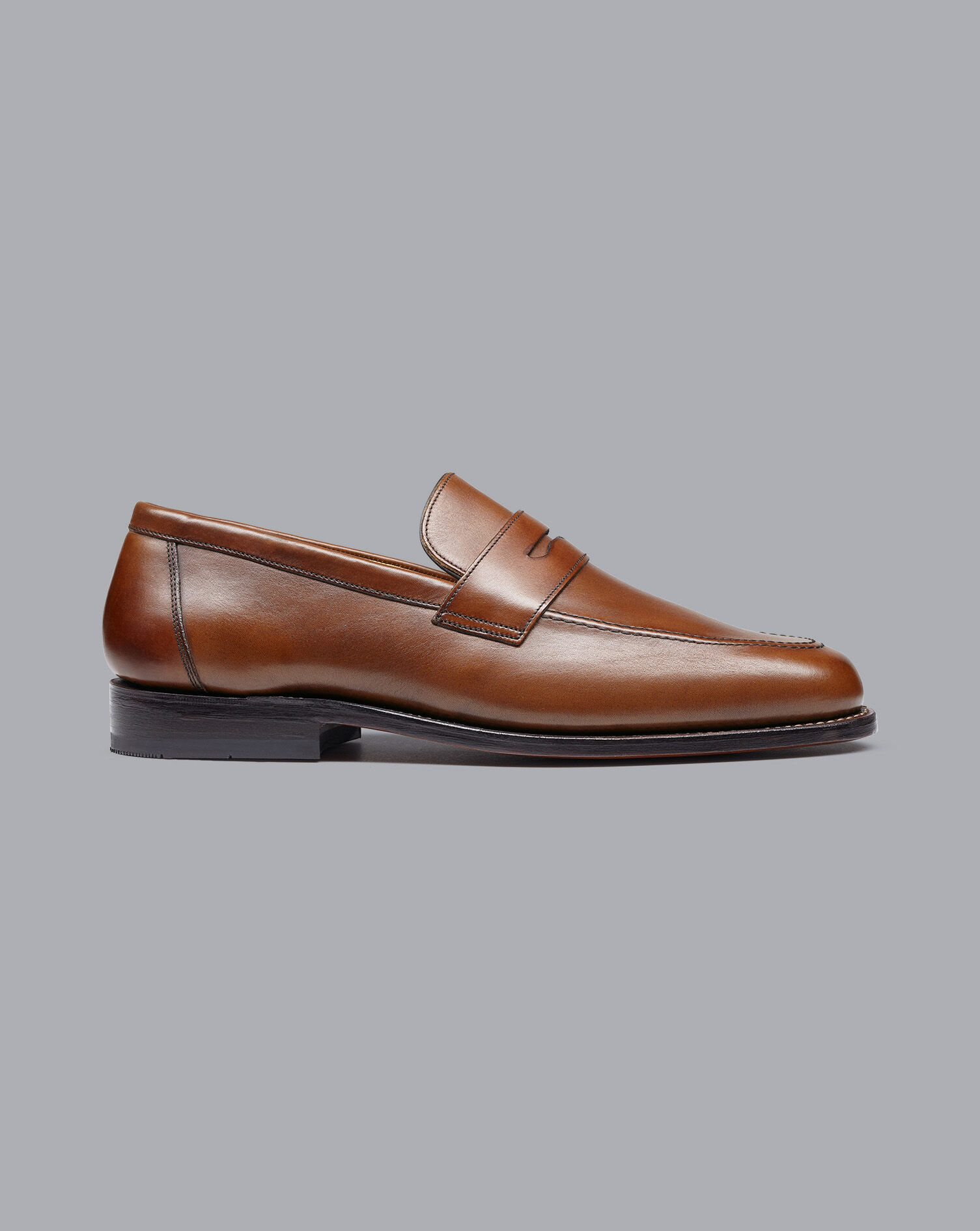 Saddle Loafers - Dark Tan