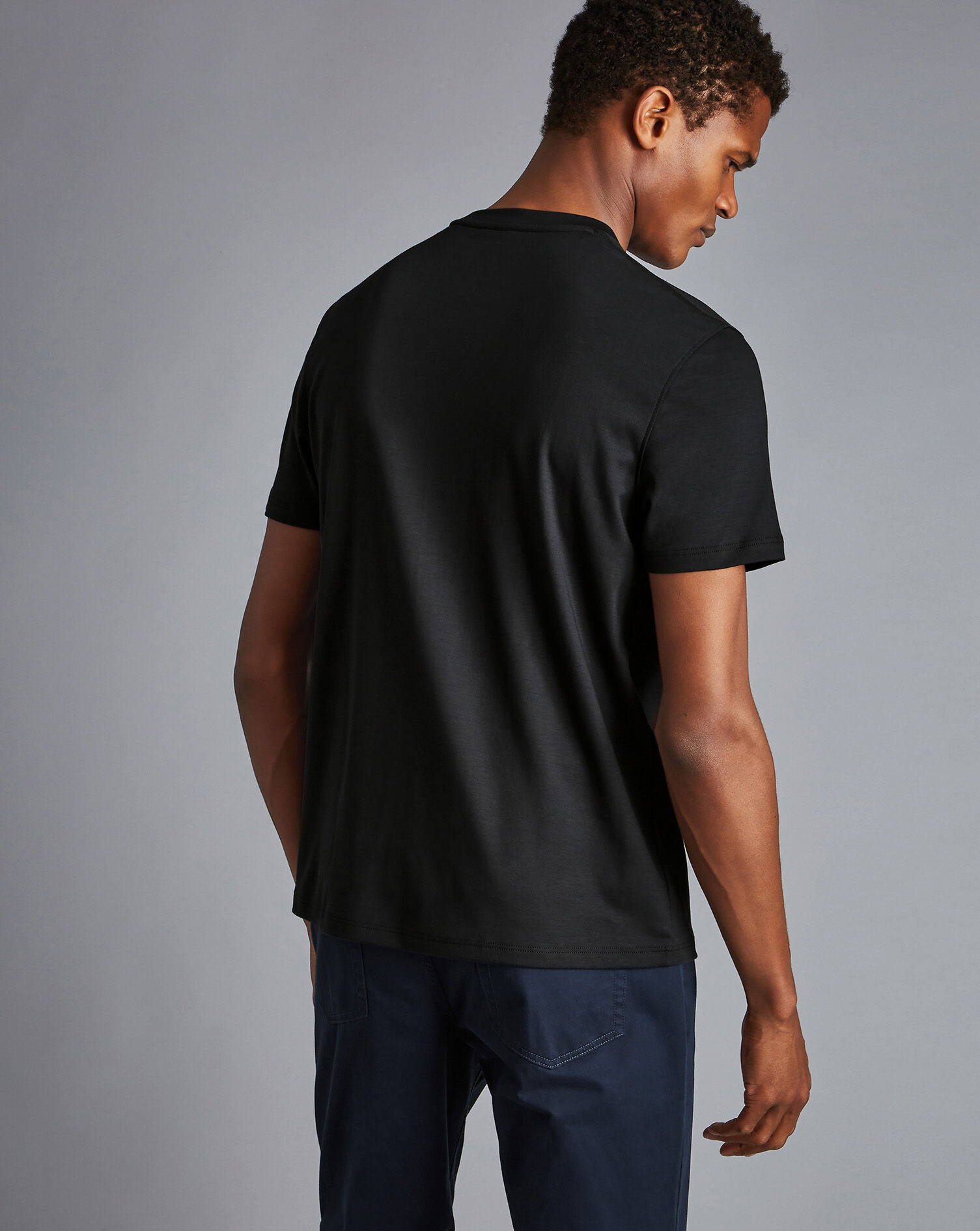 Cotton Tyrwhitt T-Shirt - Black