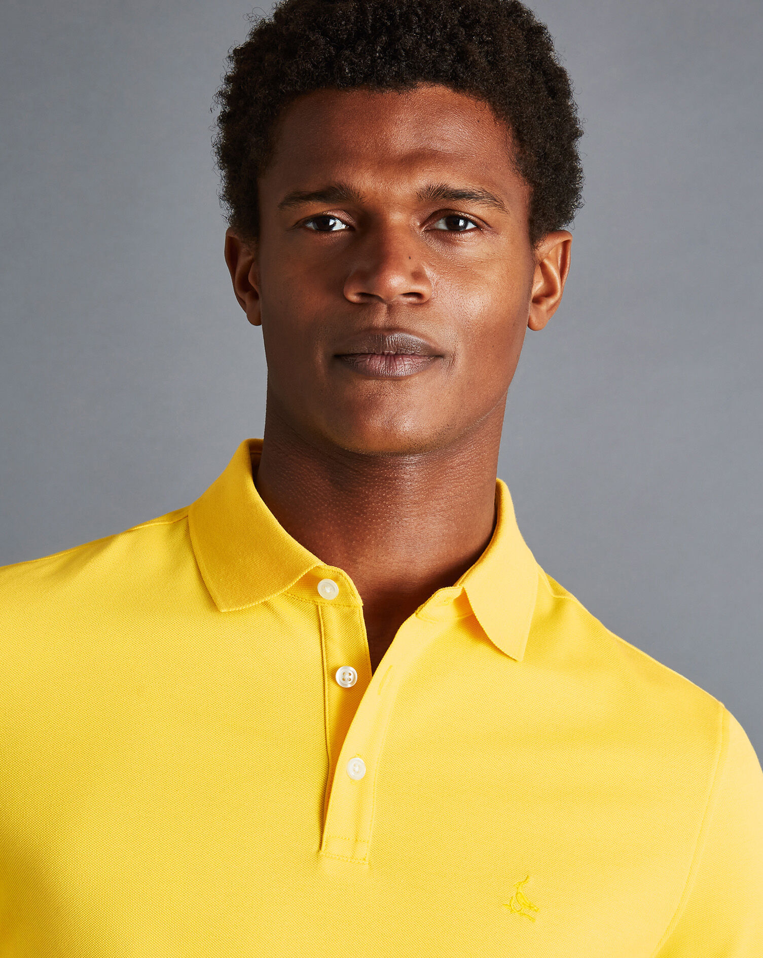 Tyrwhitt Pique Polo - Lemon