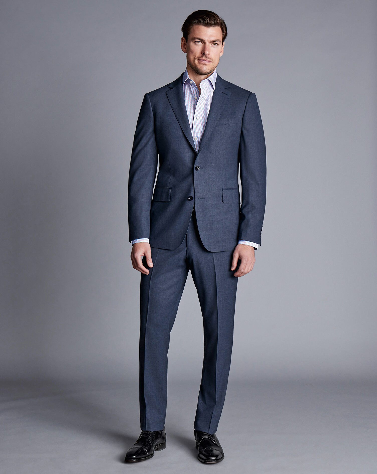 Ultimate Performance Suit Jacket - Heather Blue