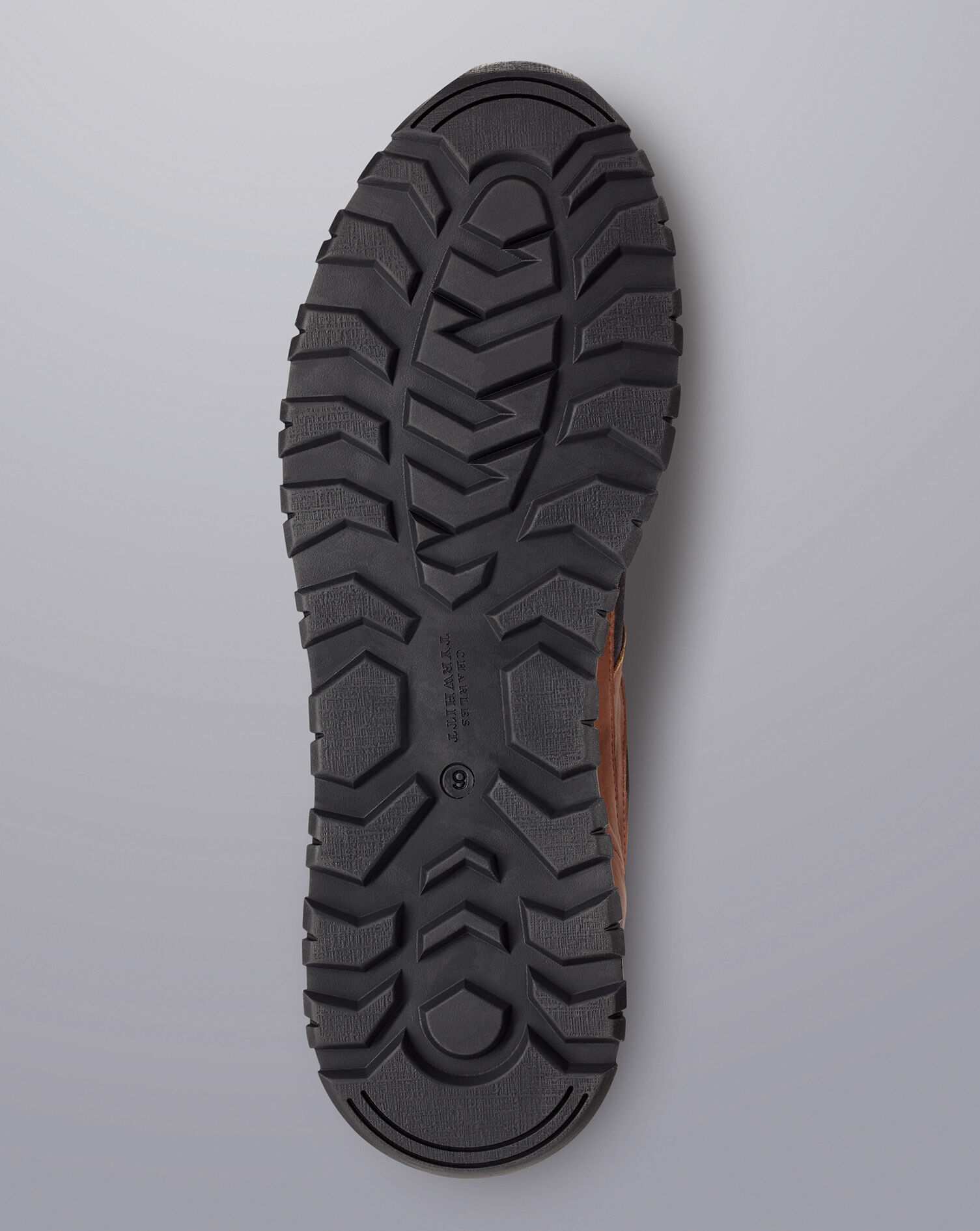 Leather and Suede Sneakers - Chestnut Brown & Grey