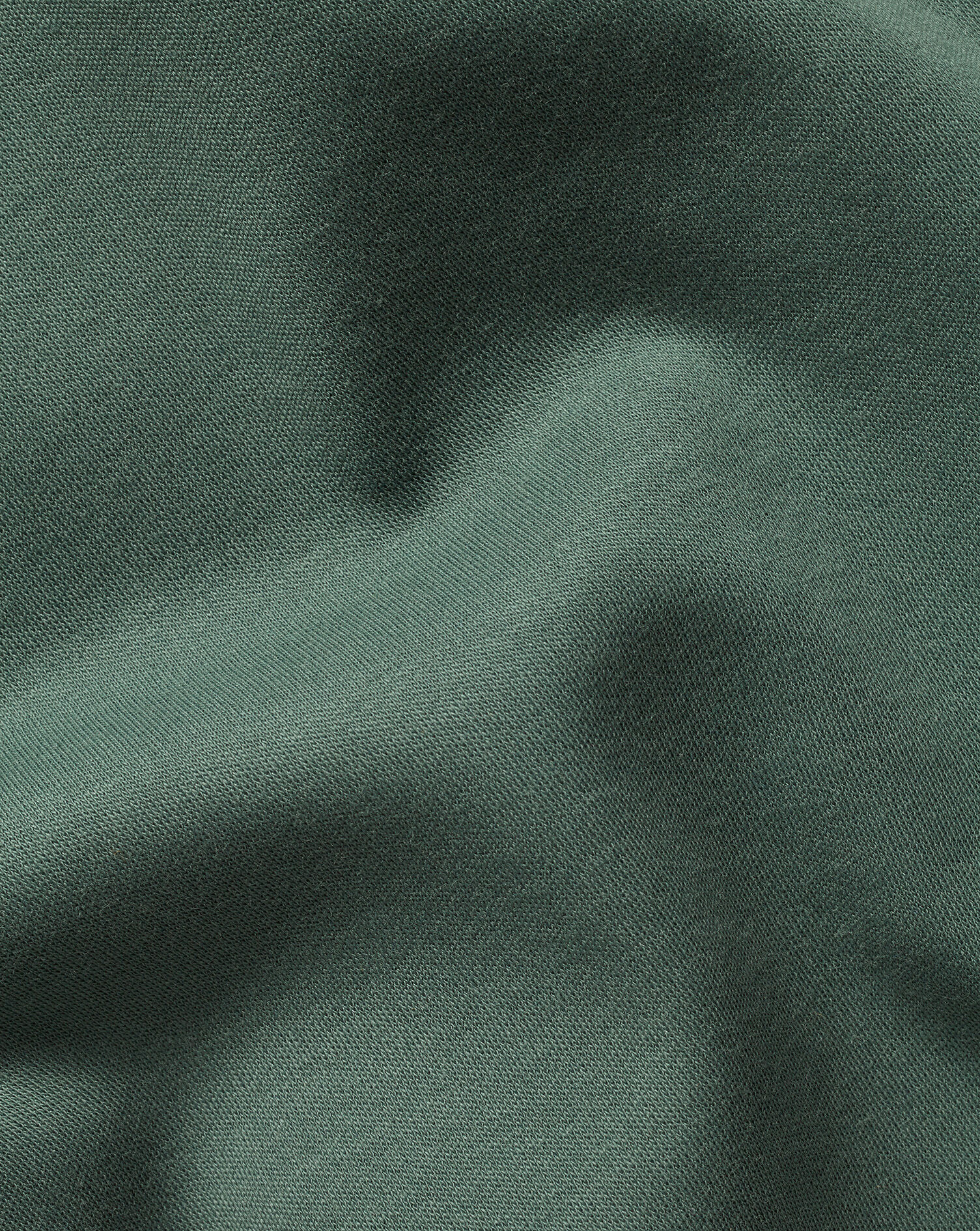 Combed Cotton Polo - Teal Green