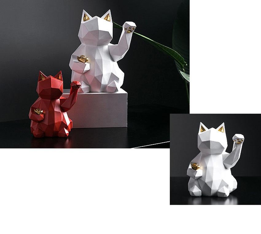 Geometric Lucky Cat