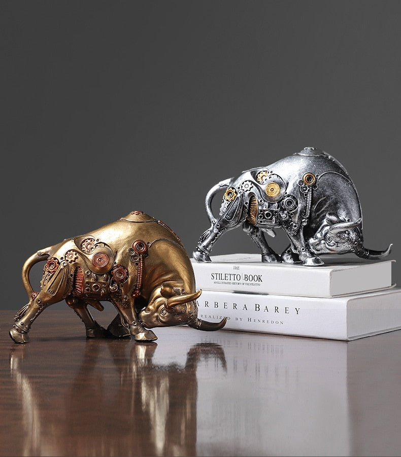 Mechanical Bull Statue
