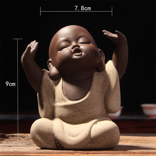 Ceramic Cute Buddha Statues