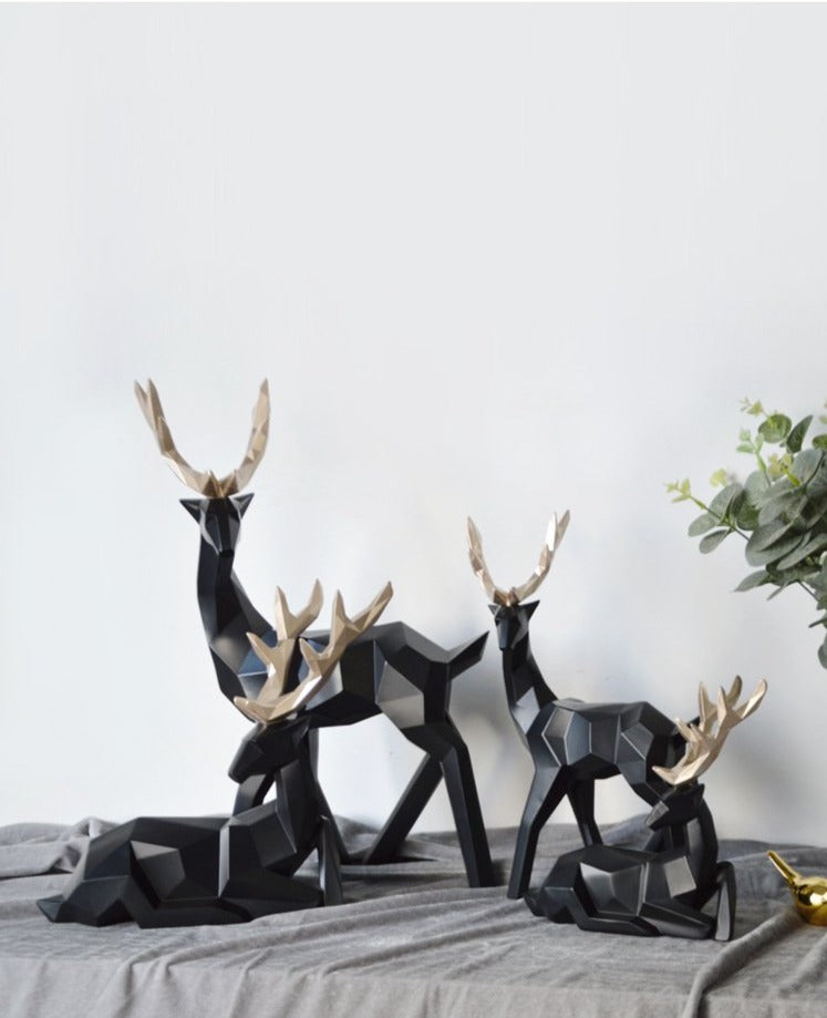 Geometric Deer (2pcs)