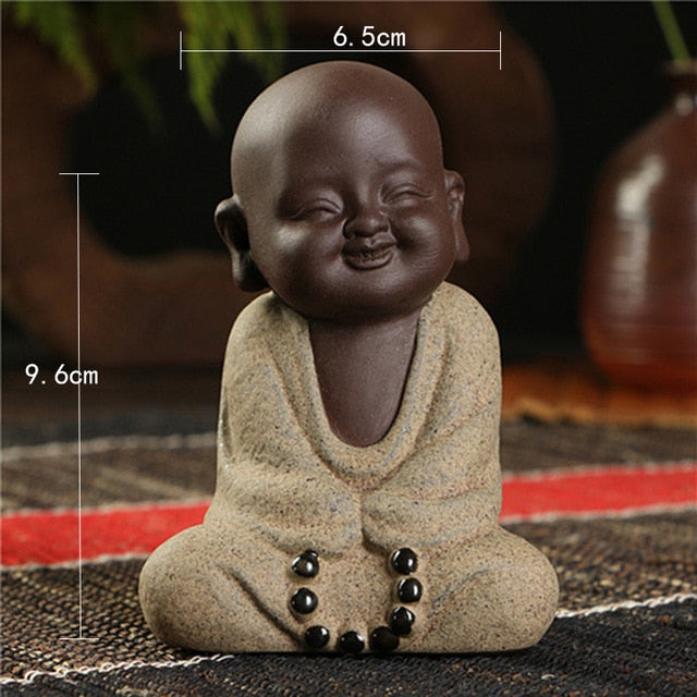 Ceramic Cute Buddha Statues
