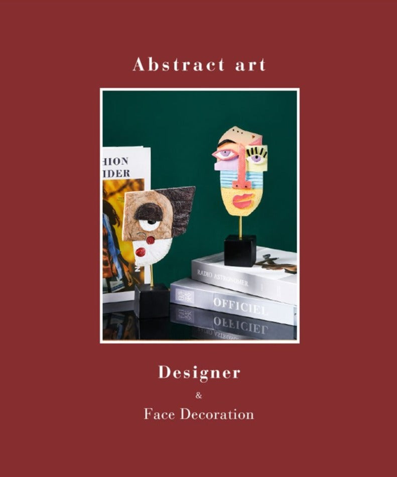 Abstract Fun Face Art