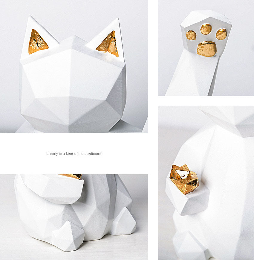 Geometric Lucky Cat