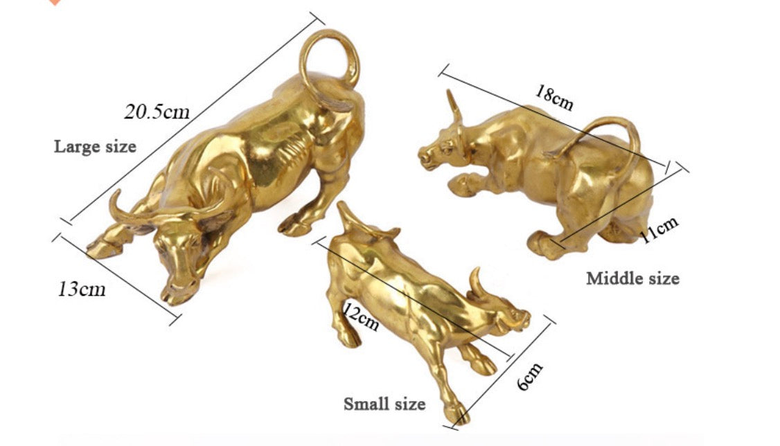 Wall Street Bull Figurine