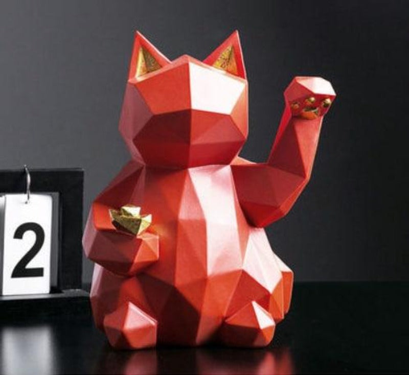 Geometric Lucky Cat