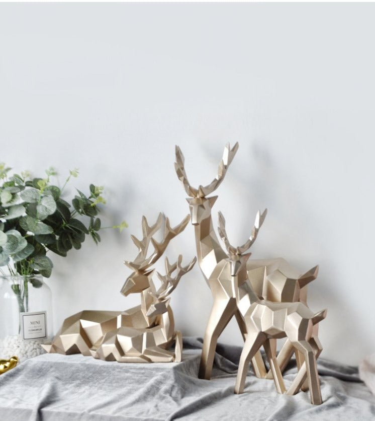 Geometric Deer (2pcs)