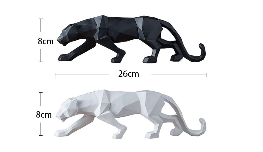 Abstract Geometric Panther