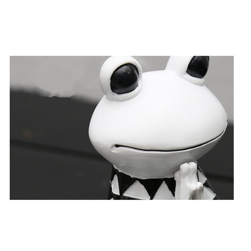 White Yoga/Meditation Frog