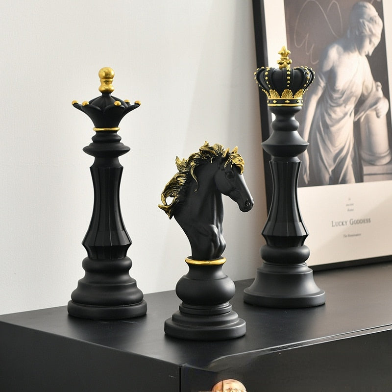 Chess Statue