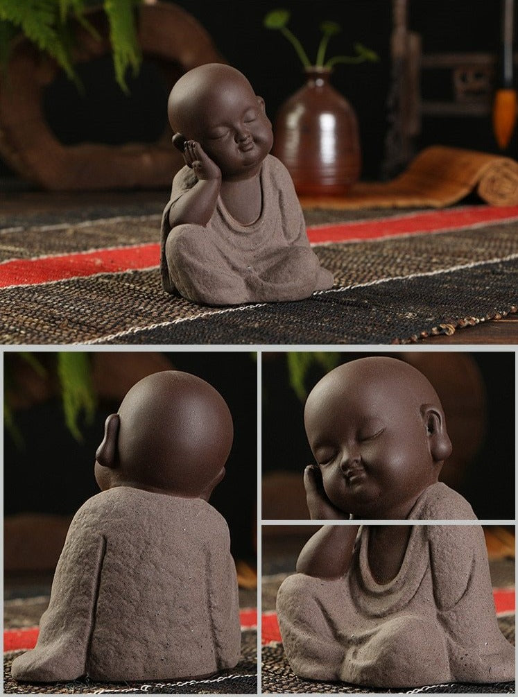 Ceramic Cute Buddha Statues
