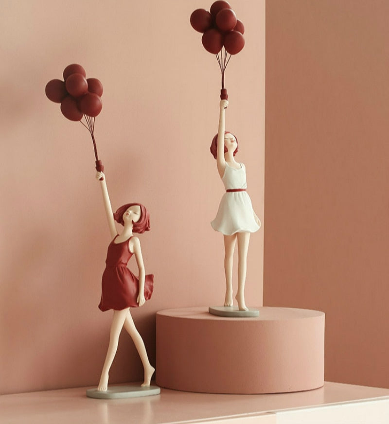 Dream Girl With Balloon