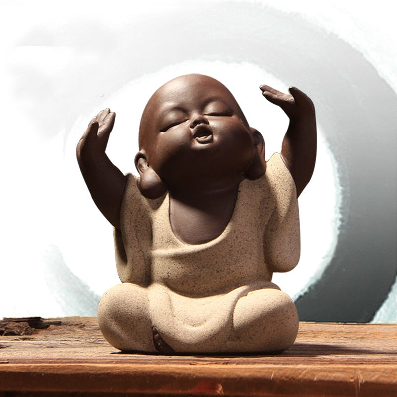 Ceramic Cute Buddha Statues