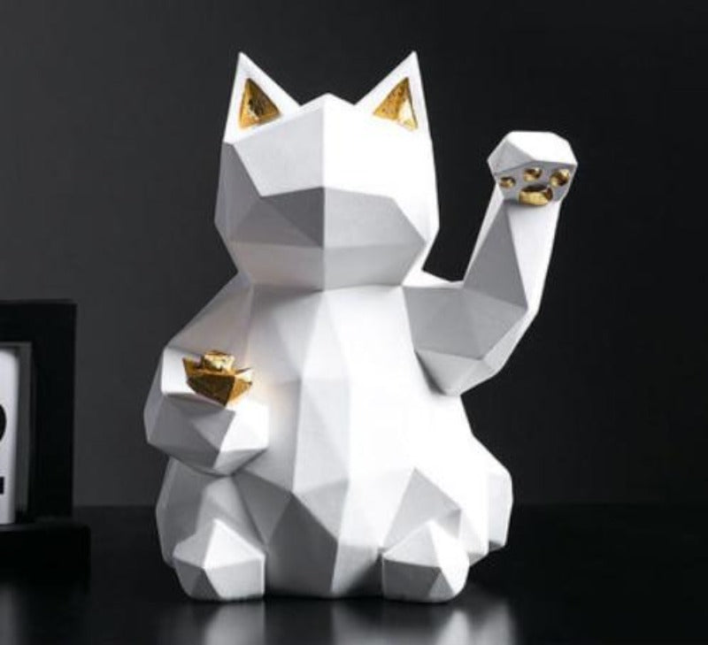 Geometric Lucky Cat