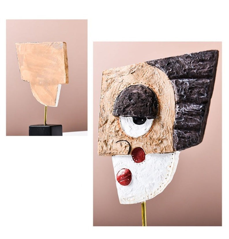 Abstract Fun Face Art