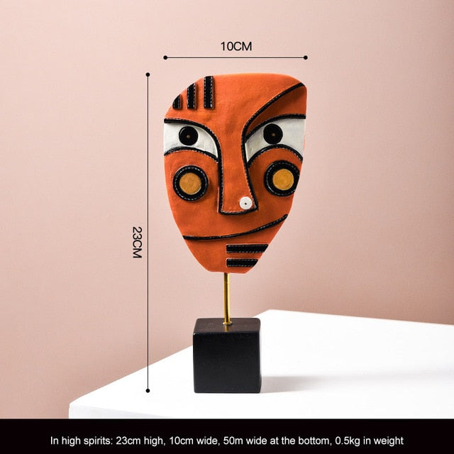 Abstract Fun Face Art