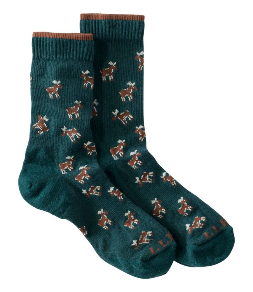 Adults' L.L.Bean Maine Motif Sock